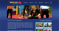Desktop Screenshot of bobolandia.info